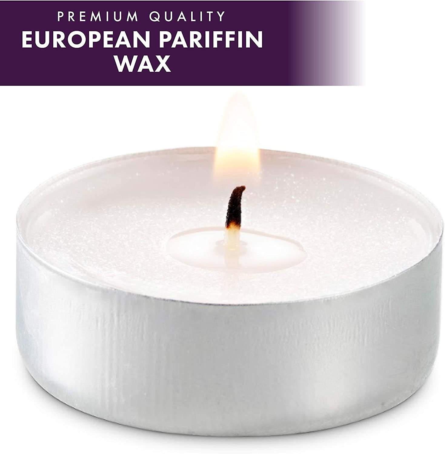 Pool Travel Shabbat Unscented Tea Lights Candles for Candle Holder Weddings /& Emergencies 8H 100Pack Smokeless /& Long Lasting White Small Votive Soy Candles for Home